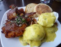 Victory 44 eggs benedict