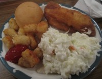 Fish fry plate