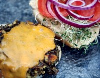 Our Wild Rice Burger