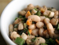 Cooking from the Garden White Bean Salad