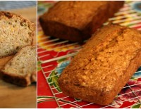 carrot zucchini bread from eating local cookbook