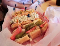 Dirty Frank’s in Columbus Ohio, hot dogs