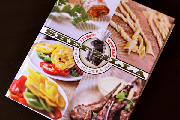 Stuart Woodman's cookbook, Shefzilla: Conquering Haute Cuisine at Home