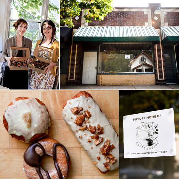 Donuts and the future home of the Donut Cooperative