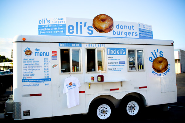 Eli's Donut Burger trailer.