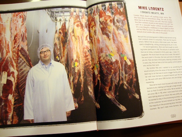 Mike Lorentz of Lorentz Meats in Primal Cuts by Marissa Guggiana