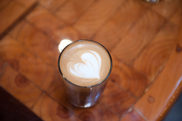 Peace Coffee coffee drink from North Coast Nosh 2