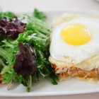 Croque madame at the Lynn on Bryant