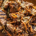 Jerk chicken roti at Marla’s Caribbean Cuisine