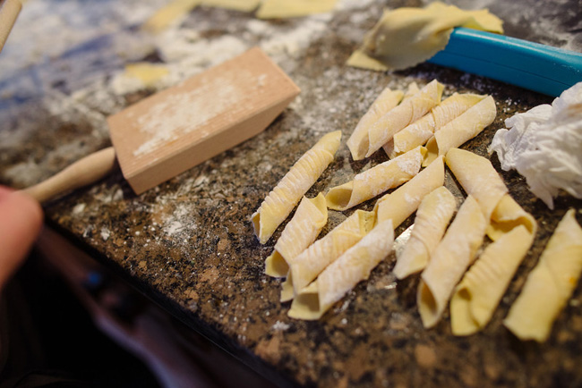 timpano fresh pasta
