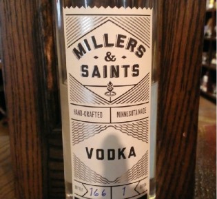 Millers and Saints bottle