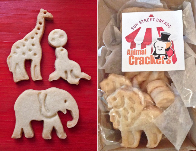 Animal crackers from Sun Street Breads