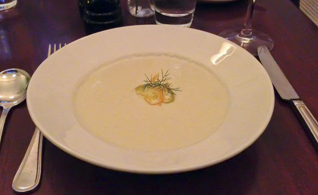 Fennel soup Meritage