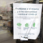 la alborada pandemic sign